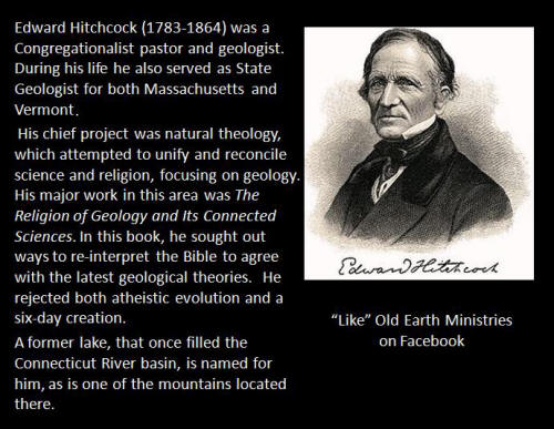 Old Earth Ministries Meme Edward Hitchcock