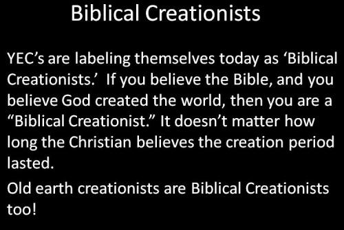 Biblical Creationists