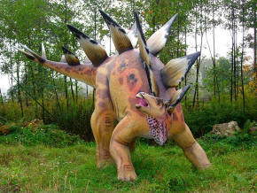 Stegosaurus model